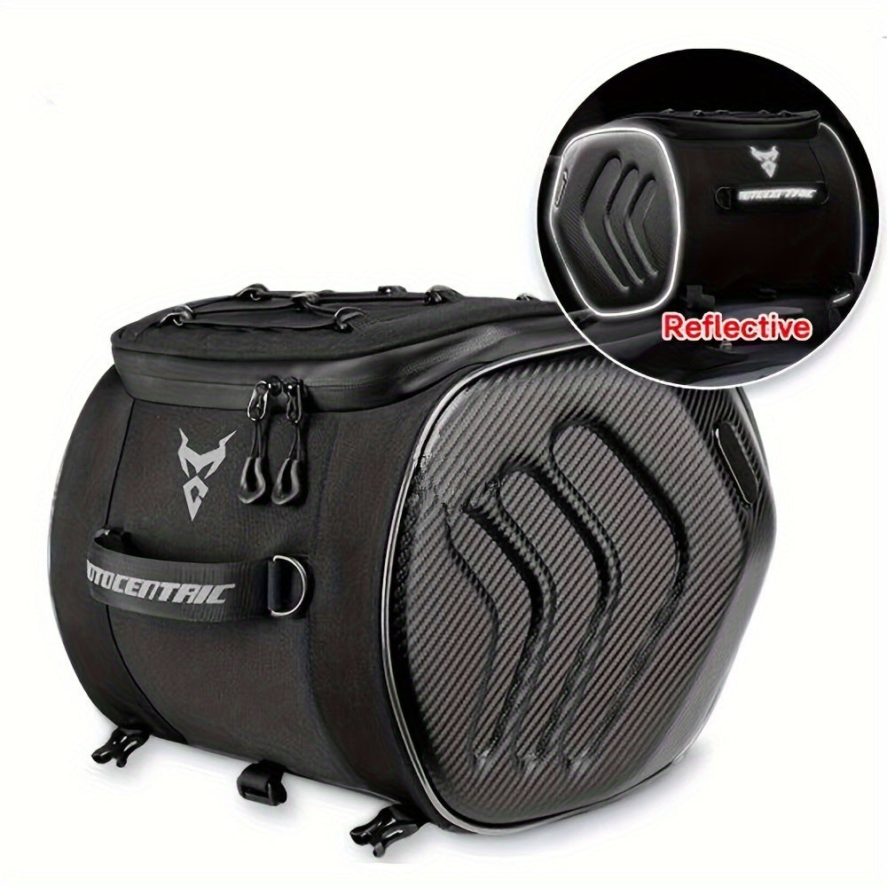 Wasserdichte und reflektierende Motorrad-Rücksitztasche - MORENO