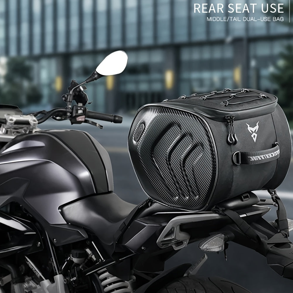 Wasserdichte und reflektierende Motorrad-Rücksitztasche - MORENO