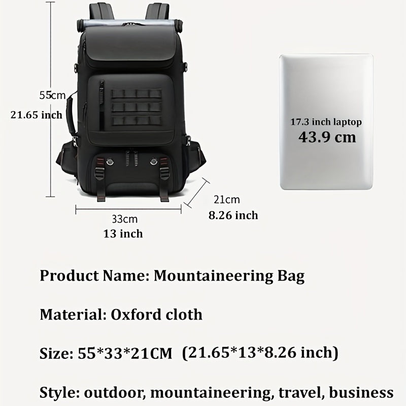 Innovativer Reiserucksack, Handtasche, Umhängetasche. 3-in-1-Tasche - PERTH