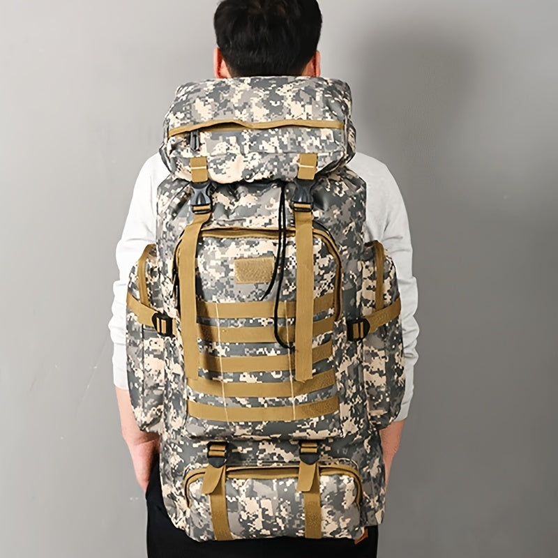 80L wasserdichter Unisex-Rucksack, für Outdoor-Aktivitäten - BOYER