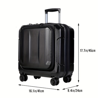 Hartschalen-Trolley Handgepäck mit 4 Spinnrädern, TSA-Schloss - MOORE