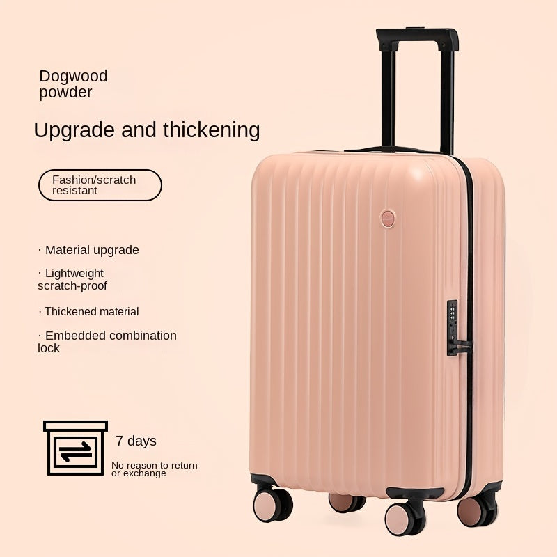 Hartschalentrolley mit Spinner-Rädern und Passwortschutz - ROCKON
