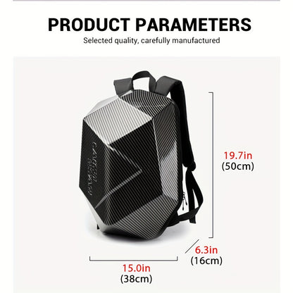Multifuktionale Motorradtasche aus Kohlefaser - CASBAS