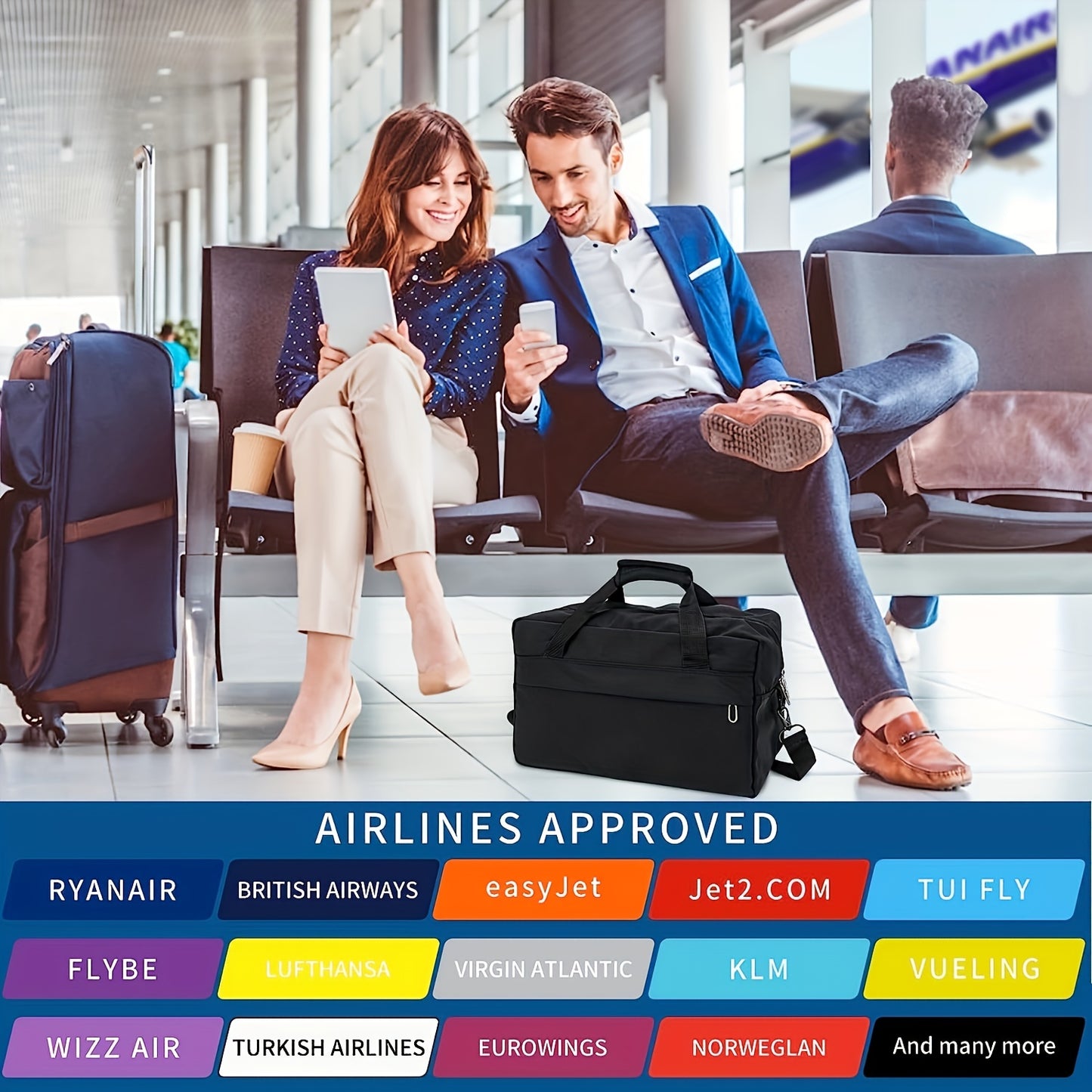 Faltbare, wasserdichte und multifunktionale Reisetasche - CHUKA