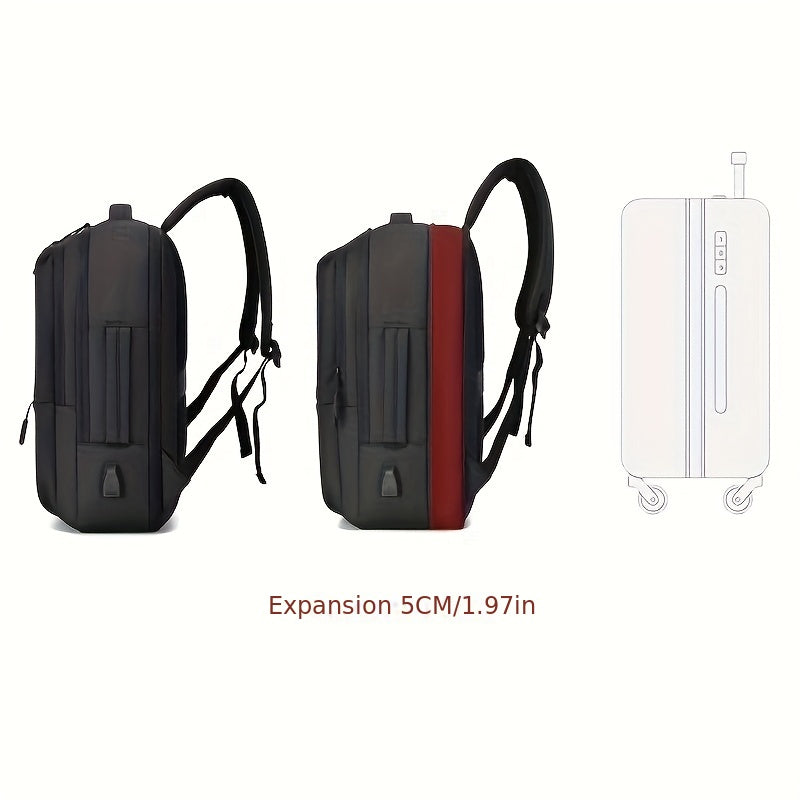 Multifunktionaler Reiserucksack mit USB-Ladeanschluss - AMATA