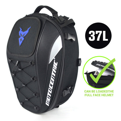37L Wasserdichte Motorrad-Hecktasche für Helm und mehr - GARDEY