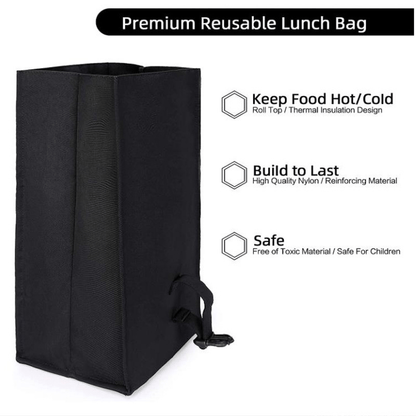 Isolierte Lunchbox für Arbeit, Schule, Picknick - KIWALIK