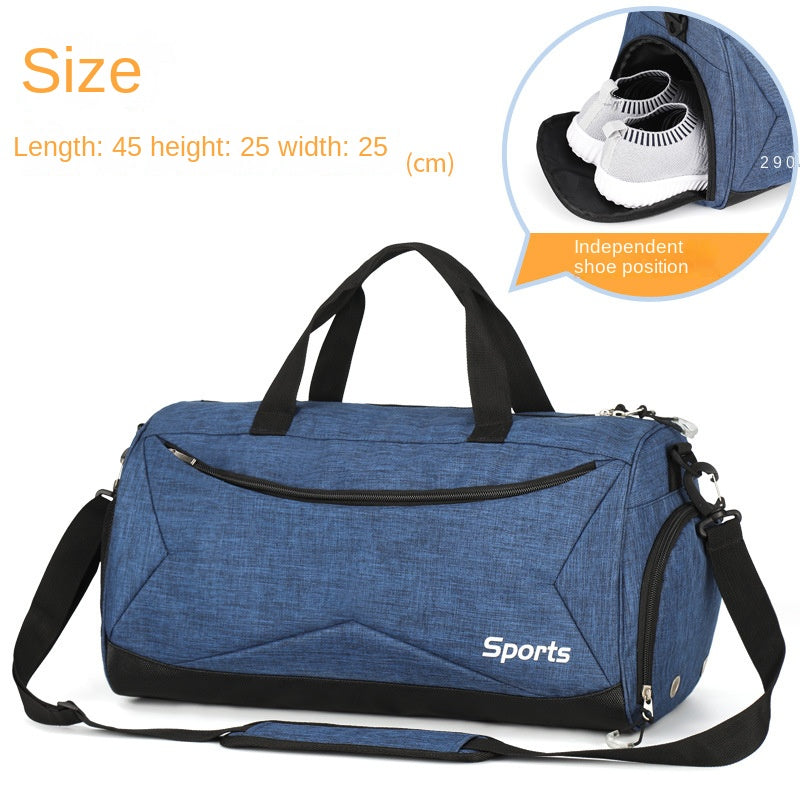 Robuste Gymnastiktasche mit Großer Kapazität und Schuhfach - LORRAINE
