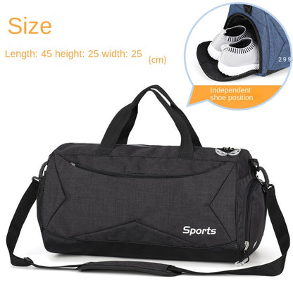 Robuste Gymnastiktasche mit Großer Kapazität und Schuhfach - LORRAINE