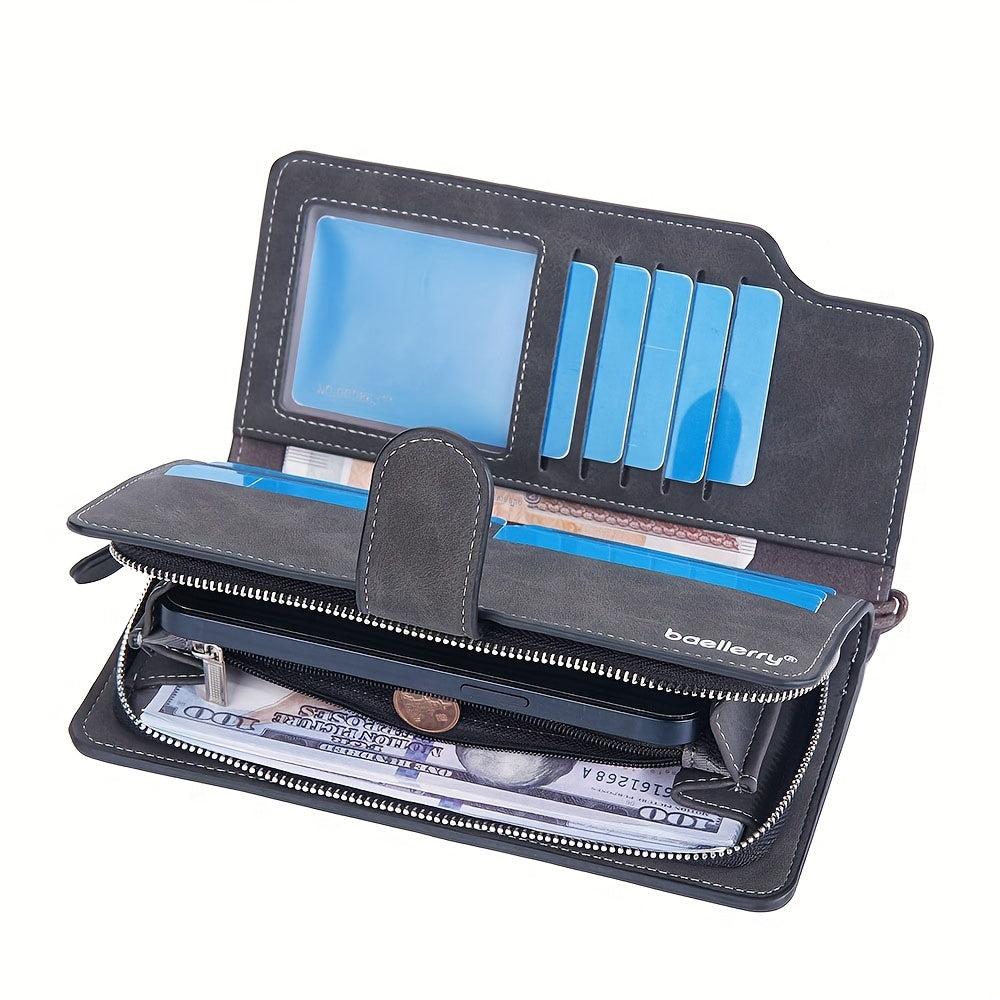 Kunstlederhandtasche, Handytasche, Kartenhalter,  Münzfach - CAMUCIA