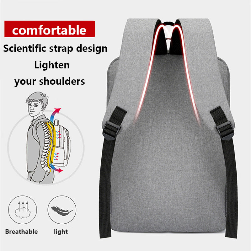 Wasserdichter Business-Rucksack mit USB-Ladeanschluss - WANARN