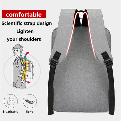 Wasserdichter Business-Rucksack mit USB-Ladeanschluss - WANARN