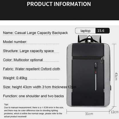 Wasserdichter Business-Rucksack mit USB-Ladeanschluss - WANARN