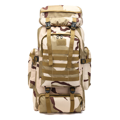 80L Wasserdichter Rucksack für Reisen und Bergsteigen - GRUMBLER
