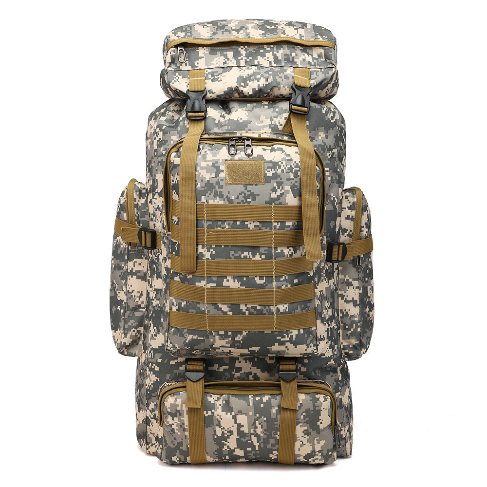80L Wasserdichter Rucksack für Reisen und Bergsteigen - GRUMBLER