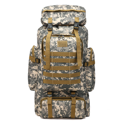 80L Wasserdichter Rucksack für Reisen und Bergsteigen - GRUMBLER