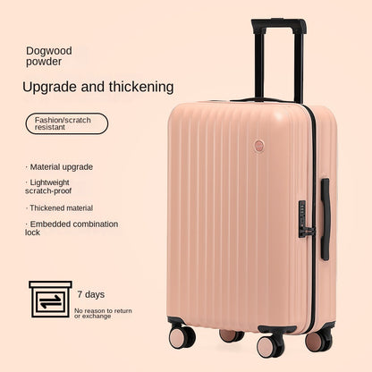 Hartschalentrolley mit Spinner-Rädern und Passwortschutz - ROCKON