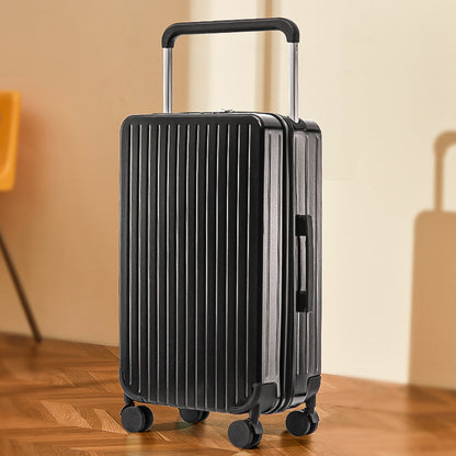 Hartschalentrolley mit Spinner-Rädern und Passwortschutz - TEXANA