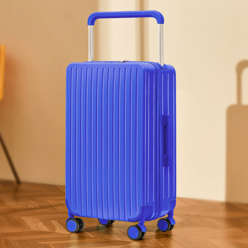 Hartschalentrolley mit Spinner-Rädern und Passwortschutz - TEXANA