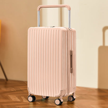 Hartschalentrolley mit Spinner-Rädern und Passwortschutz - TEXANA