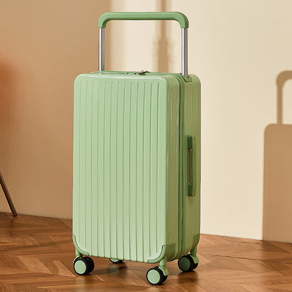 Hartschalentrolley mit Spinner-Rädern und Passwortschutz - TEXANA