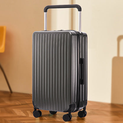 Hartschalentrolley mit Spinner-Rädern und Passwortschutz - TEXANA