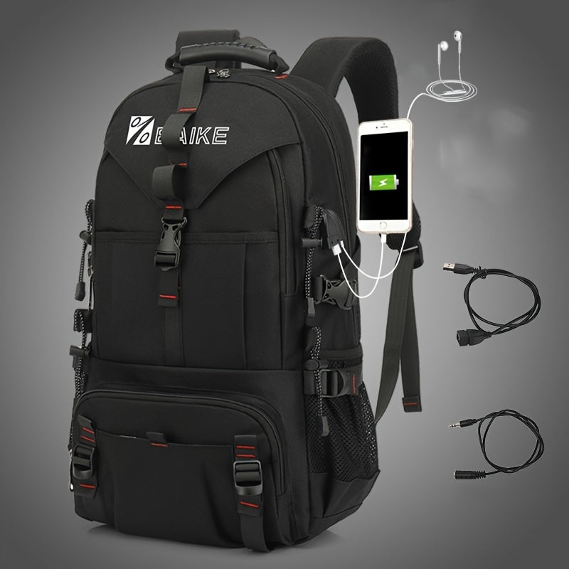 50L Reiserucksack, Laptopfach, USB-Ladeanschluss - WATARRU