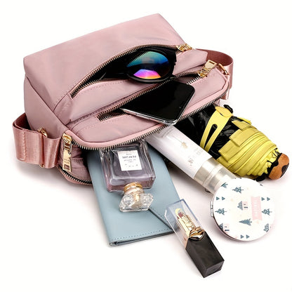 Nylon-Schultertasche: Klein, ideal für Freizeit - RIGUTINO