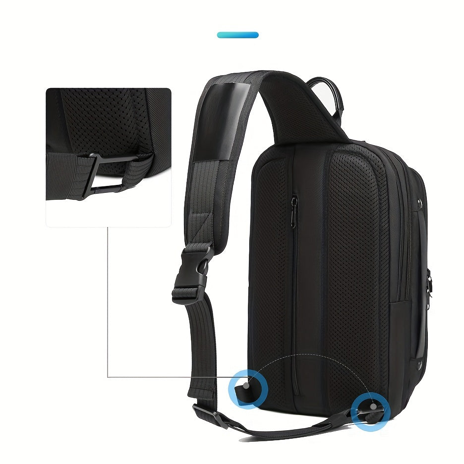 Brusttasche mit großer Kapazität und USB-Ladeanschluss - PELOTAS