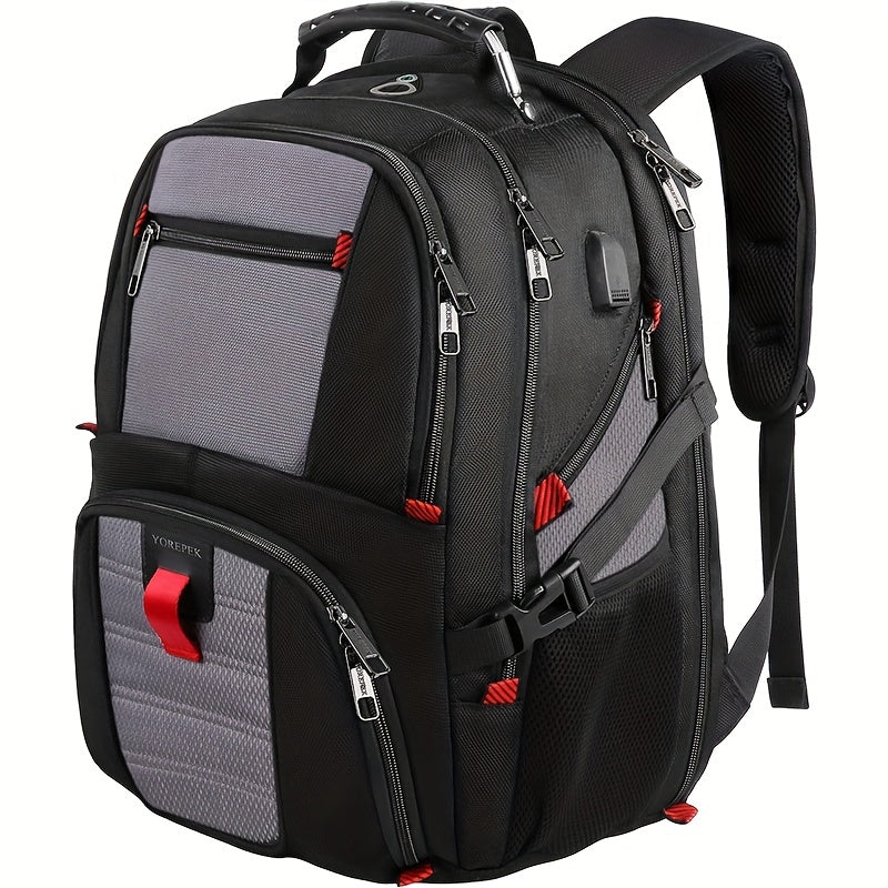 50L Reiserucksack, Laptopfach, USB-Ladeanschluss - GHAN