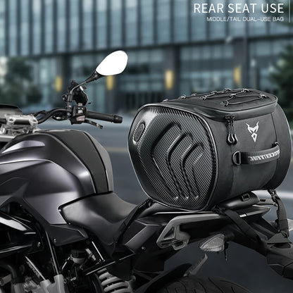 Wasserdichte und reflektierende Motorrad-Rücksitztasche - MORENO