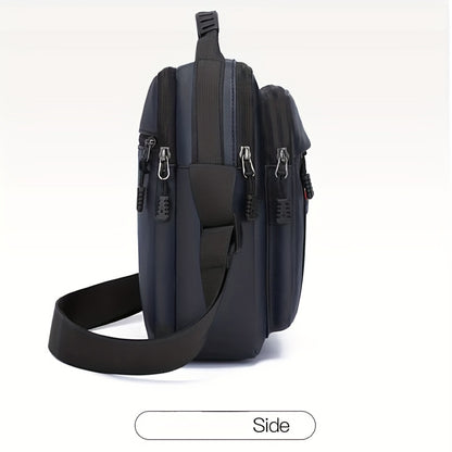 Multi-Pocket Herren Crossbody-Tasche mit großer Kapazität - SONSECA