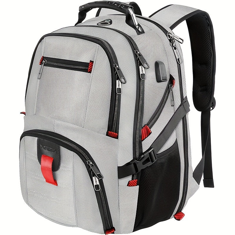 50L Reiserucksack, Laptopfach, USB-Ladeanschluss - GHAN