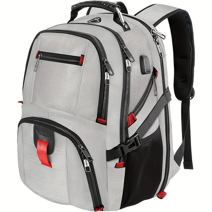 50L Reiserucksack, Laptopfach, USB-Ladeanschluss - GHAN