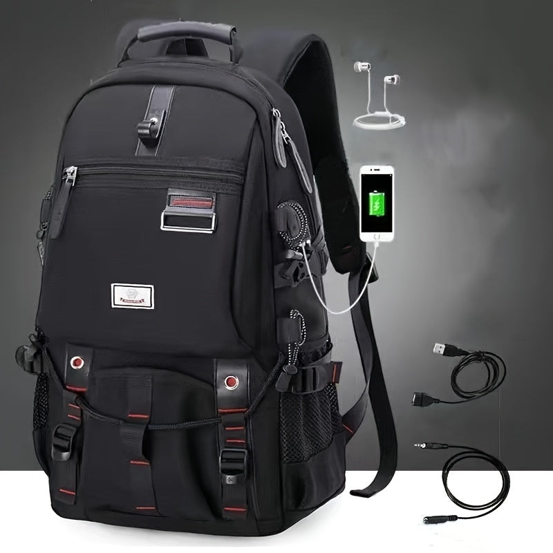 50L Reiserucksack, Laptopfach, USB-Ladeanschluss - WATARRU