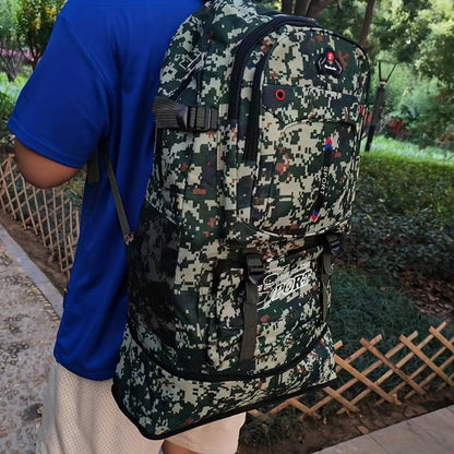 Großer Camouflage-Rucksack für Sport, Reisen, Camping uvm. - CARCAJOU