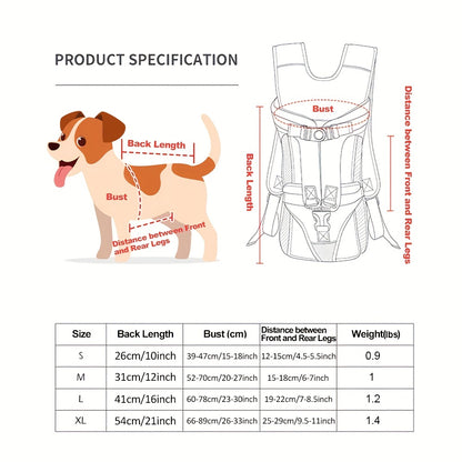 Pet Rucksack für kleine bis mittelgroße Tiere - SHINSHIRO