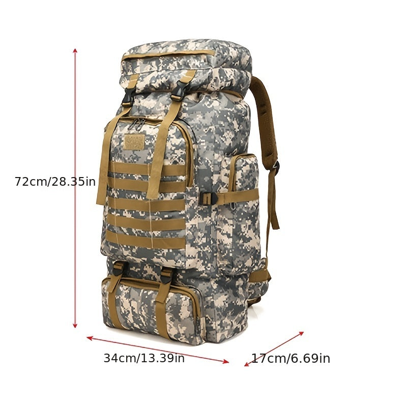 80L wasserdichter Unisex-Rucksack, für Outdoor-Aktivitäten - BOYER