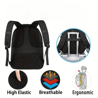 50L Reiserucksack, Laptopfach, USB-Ladeanschluss - GHAN