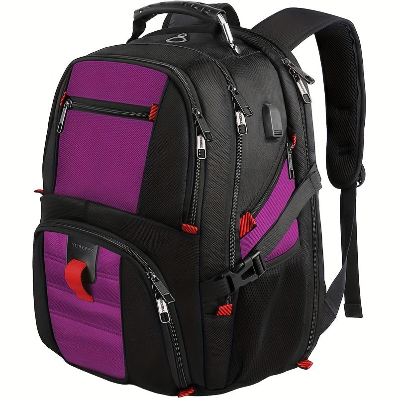 50L Reiserucksack, Laptopfach, USB-Ladeanschluss - GHAN