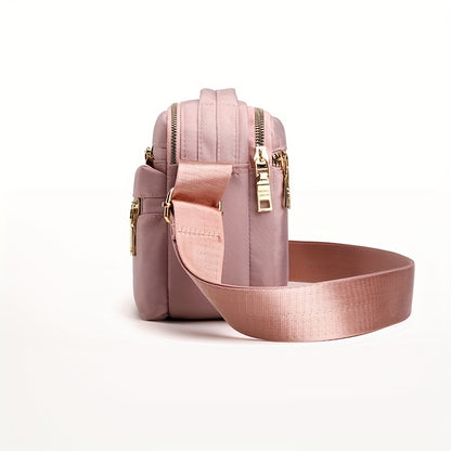Nylon-Schultertasche: Klein, ideal für Freizeit - RIGUTINO