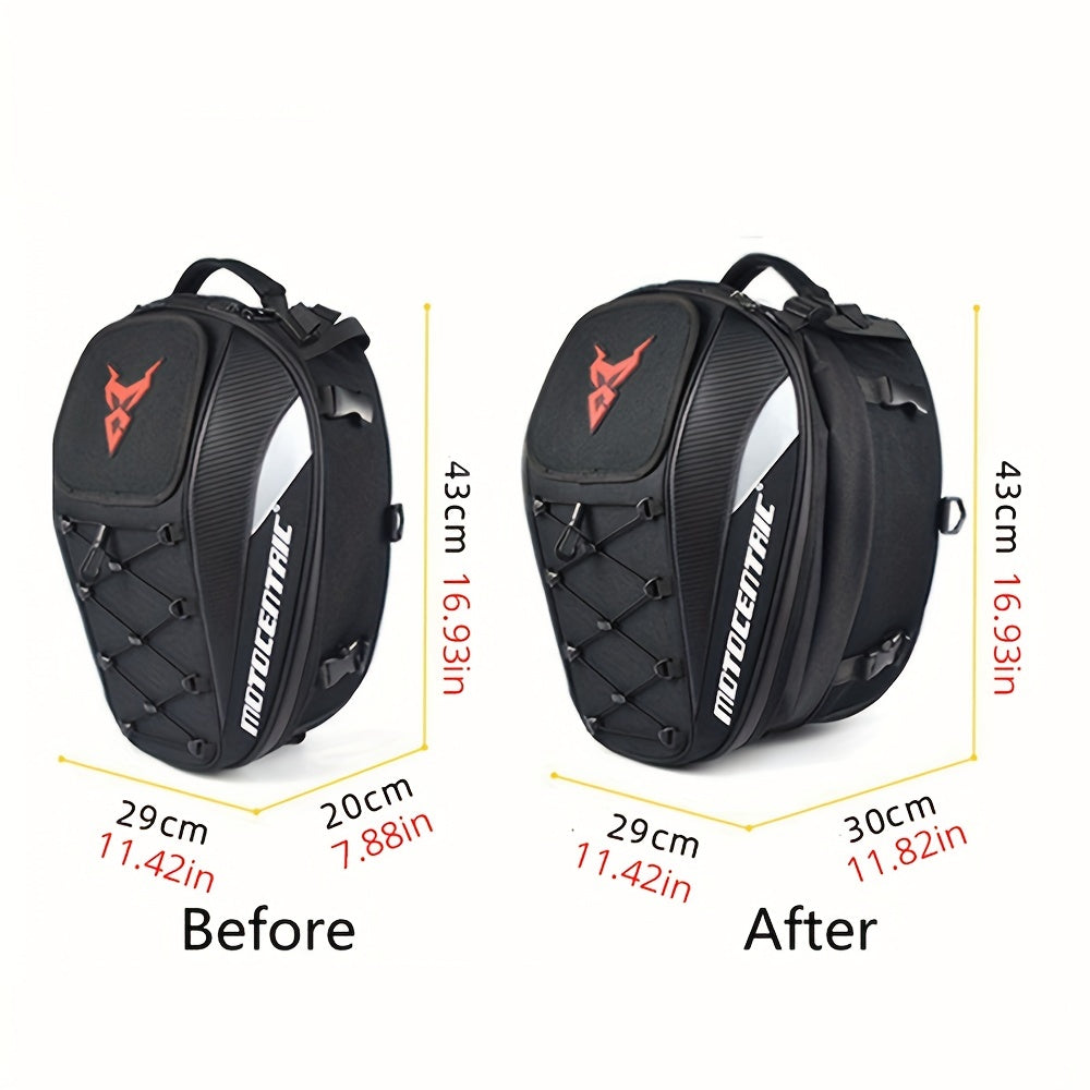 37L Wasserdichte Motorrad-Hecktasche für Helm und mehr - GARDEY
