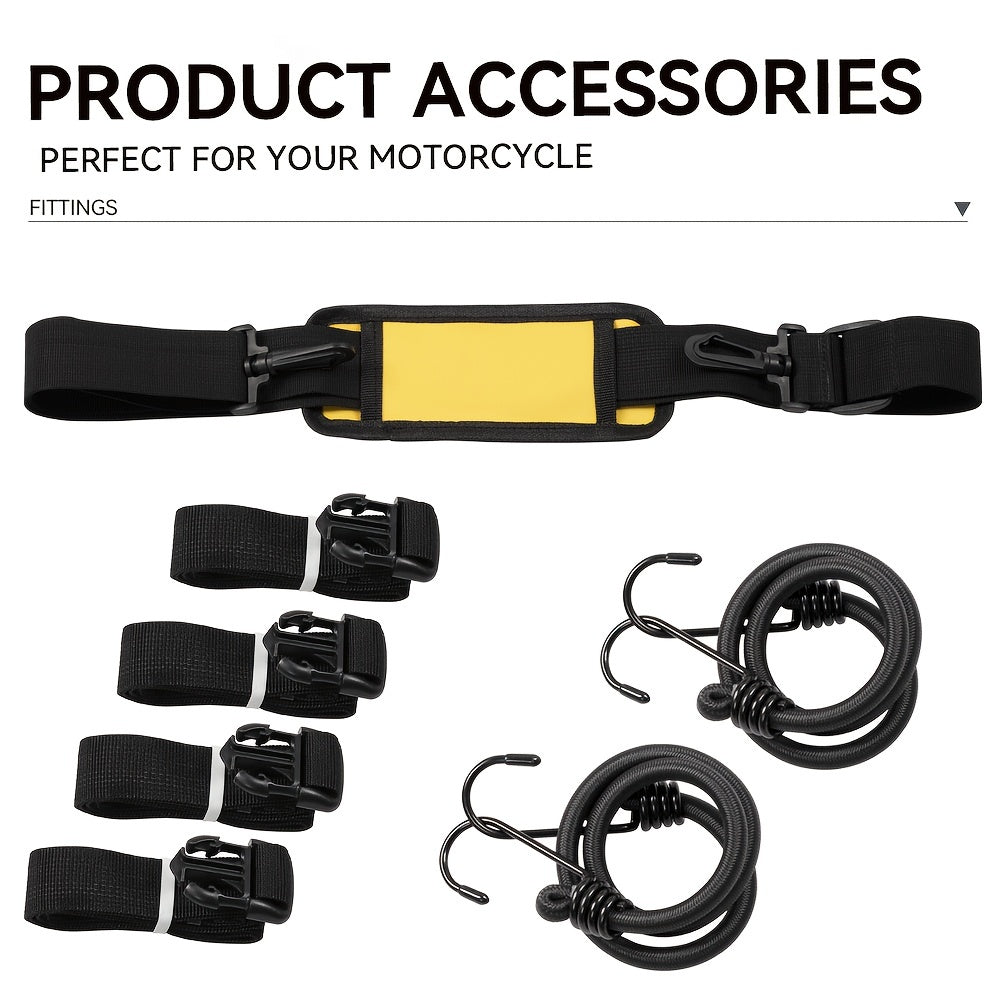 Wasserdichte Motorradtasche PVC 500D mit Seilriemen - ZAPALA