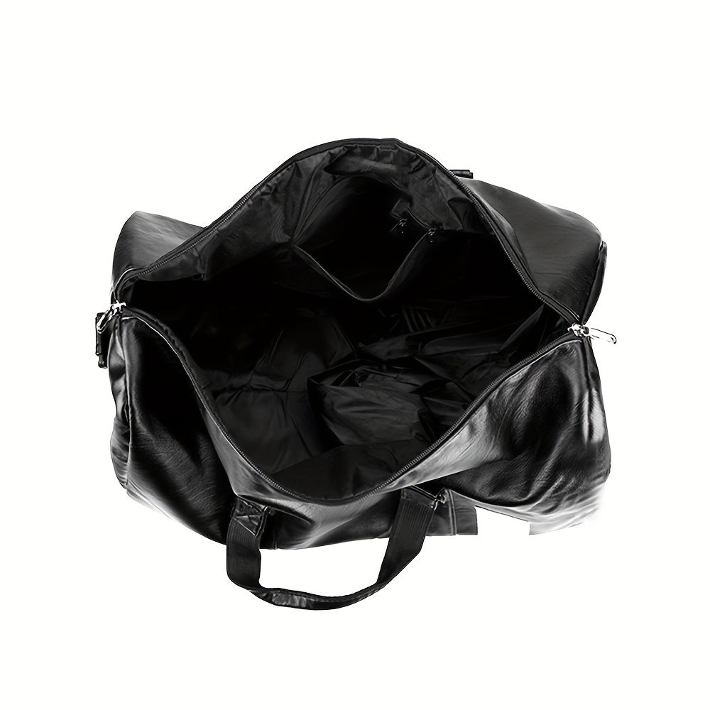 Leichte PU Fitness- und Reisetasche/Weekender mit Schuhfach - WERDA