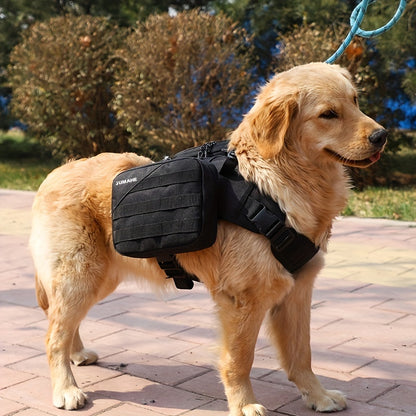 Hundesattelrucksack: Wasserdicht und mit abnehmbaren Taschen - FUKUROI