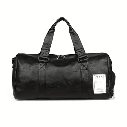 Leichte PU Fitness- und Reisetasche/Weekender mit Schuhfach - WERDA