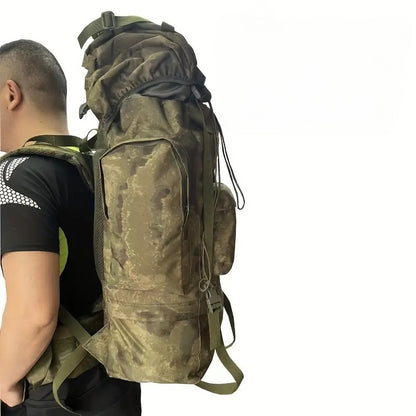 70L Rucksack mit Aluminiumrahmen für Outdoor, wasserdicht - HABAY