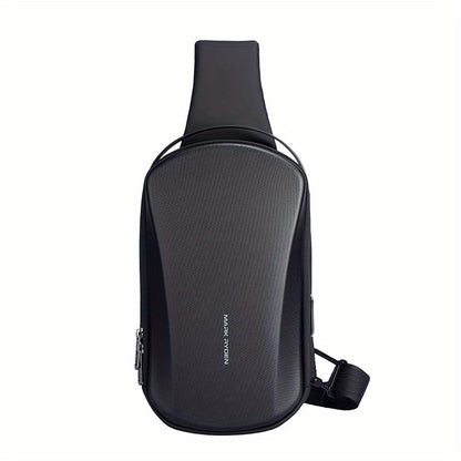 Brusttasche, Hartschalen-Schultertasche - PONTA GROSSA