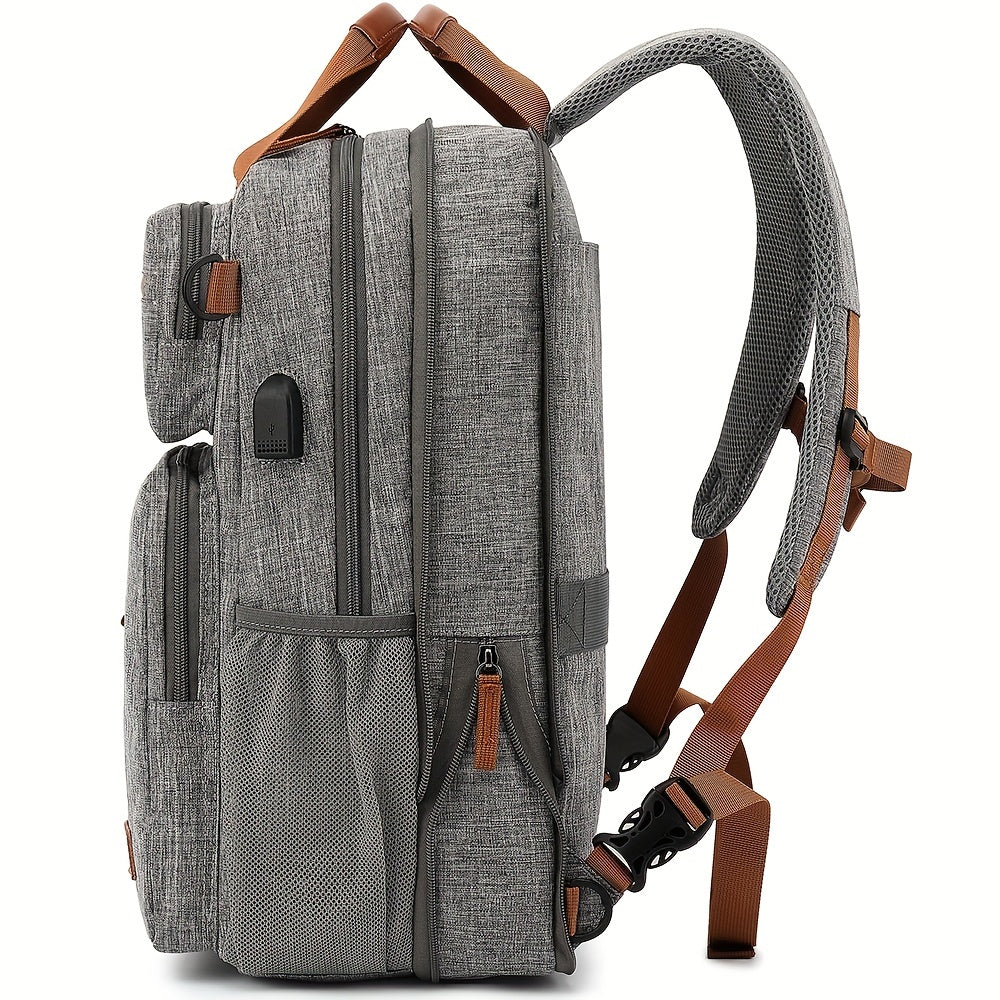Wasserdichter Reiserucksack Mit USB-Ladeanschluss - IMANPA