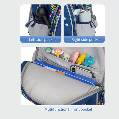 Ultraleichter Rucksack m. Wirbelsäulenschutz, großer Kapazität - BORTH